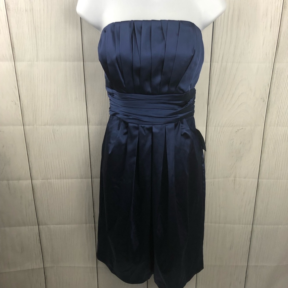 NWT Guilia Navy strapless cocktail formal dress